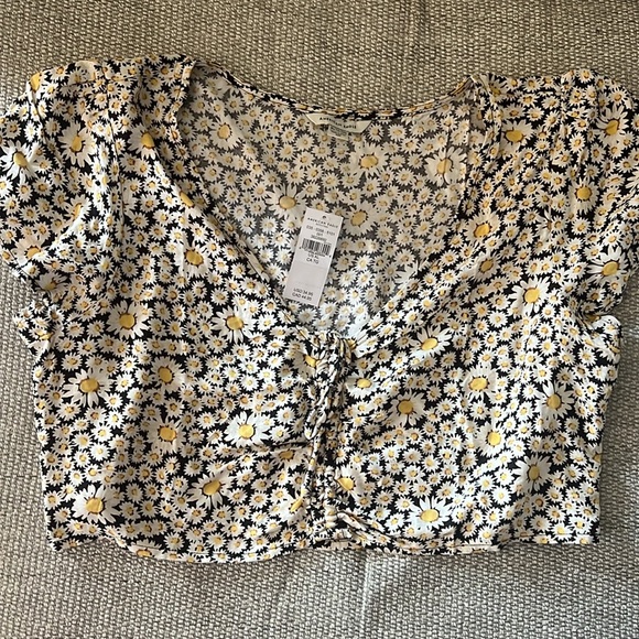 BUNDLE NWT 2 American Eagle Short Sleeve Tops Women’s XL - Picture 5 of 8